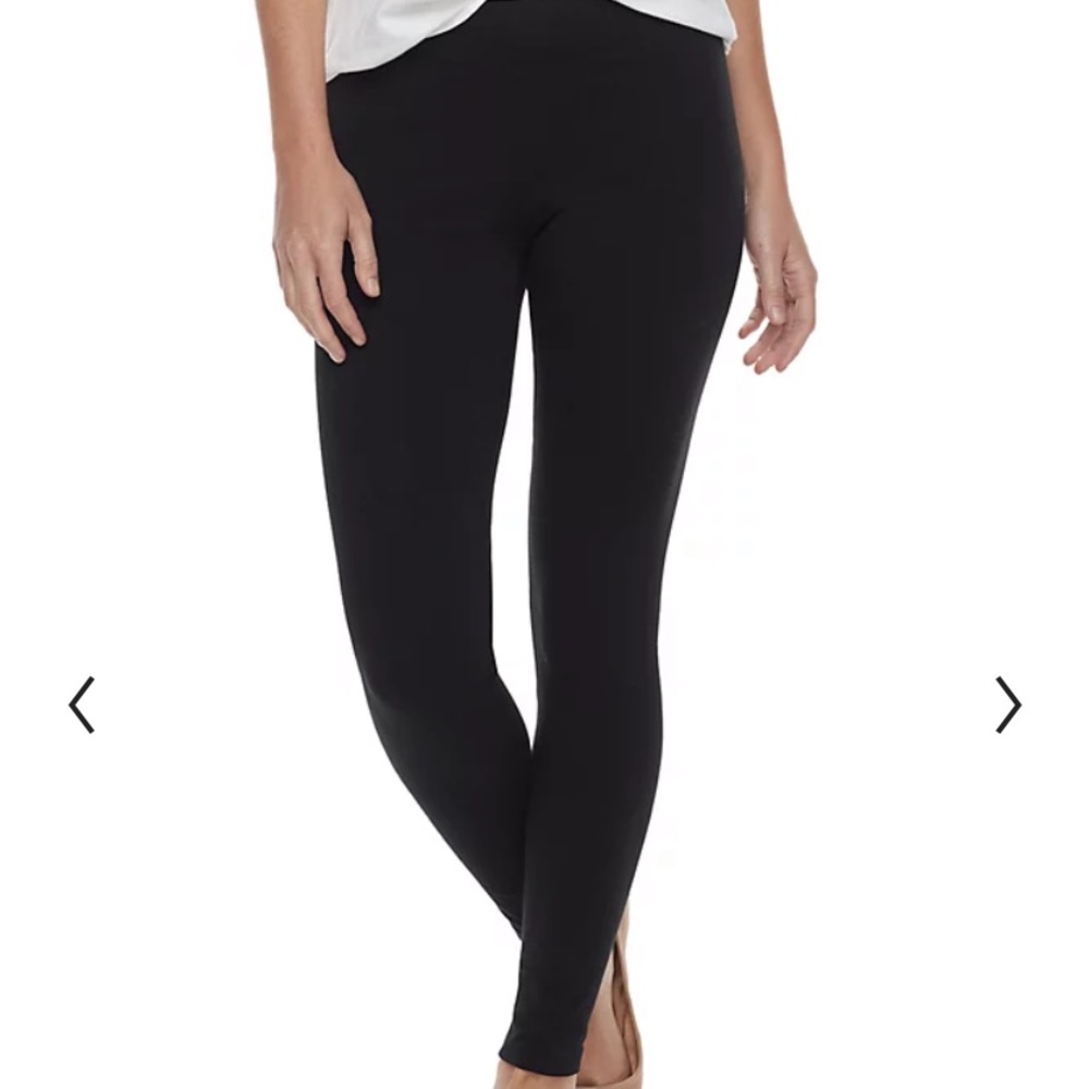 🌼 4 for $20 🌼 Sonoma mid rise leggings - black 1